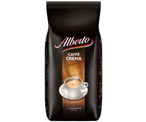 Кофе зерновой  Alberto Crema, 1кг зерно купаж арабики и робуста