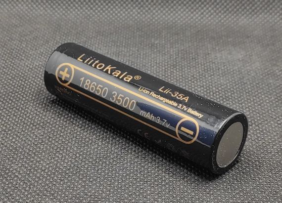 Аккумулятор высокотоковый LiitoKala Lii-35A 3,7V 3500mA ( 10A ) 1шт. | Зображення 1