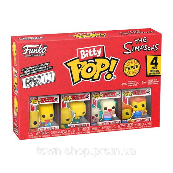 Набор игровых фигурок Bitty POP! - Барт (4 фигурки в асс.) | Зображення 2