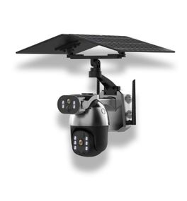 Сонячна камера 4G відеоспостереження з двома об'єктивами Q5max (234577337_3653)