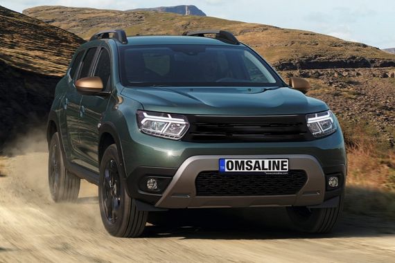 Передня решітка (чорна) для Renault Duster 2018-2024 рр | Зображення 3