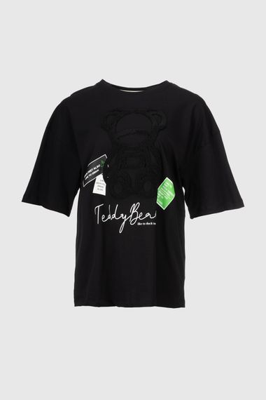 Футболка з принтом жіноча X-trap 224 S Чорний (2000990407221)