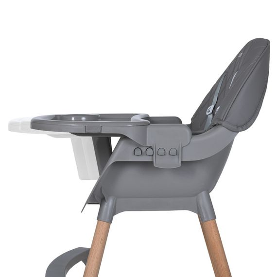 Стульчик для кормления LUMI ME 1111 Gray экокожа | Зображення 2