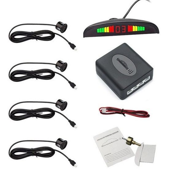 Парковочная система на 4 датчика парковки парктроник Assistant WM-252 Parking Sensor | Зображення 6