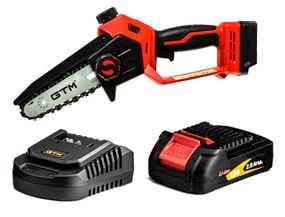 Пила ланцюгова акумуляторна GTM CS18/127BL BEO2 (12.7 см, 10.5 м/с, BL, 18V)