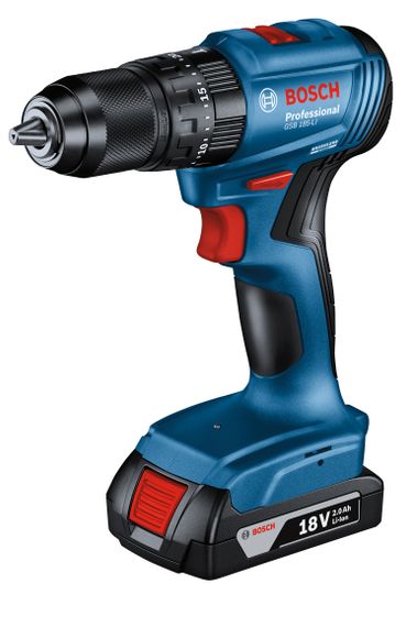 Акумуляторний ударний дриль-шуруповерт Bosch GSB 185-LI, 2 акумулятора 2.0 Ah, ЗП GAL 18V-20, кейс (0.601.9K3.100)
