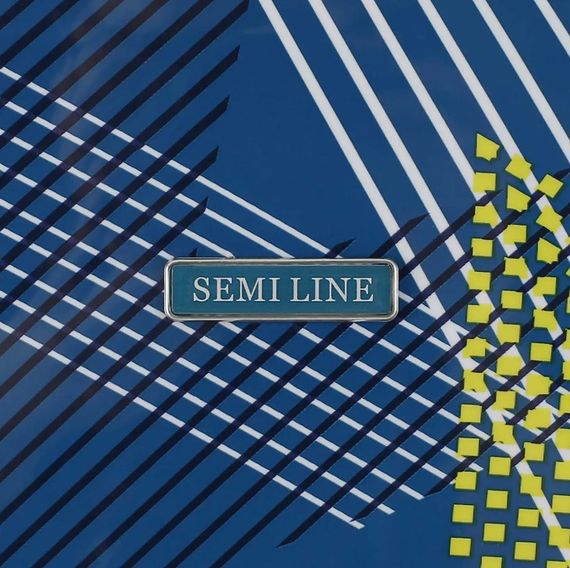 Валіза Semi Line 20" (S) Blue Pattern (T5652-1) (DAS302326) | Зображення 1