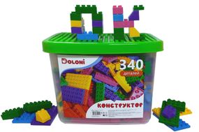 Конструктор блочний 013888/27 "Classic" 340 дет. в боксі DOLONI