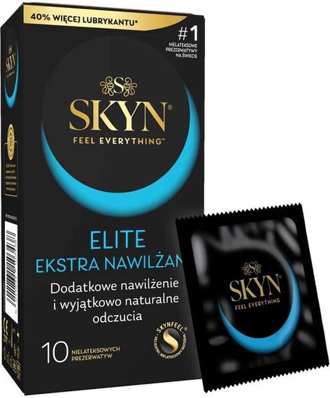 Презервативи SKYN Elite Extra Lubricated 10 шт sexstyle