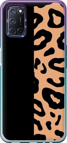 Чехол на Oppo A72 Пятна леопарда "4269u-2011-17620"