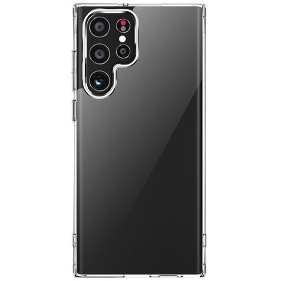 Чехол TPU+PC Clear 2.0 mm metal buttons для Samsung Galaxy S23 Ultra | Зображення 1
