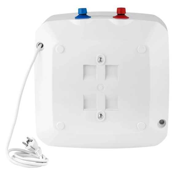 Водонагрівач Kroner Small K15SU1.5 1500 Вт, "мокрий" ТЕН, 15 л, квадратний, вертикальний, під мийкою, білий (CV034586) | Зображення 4