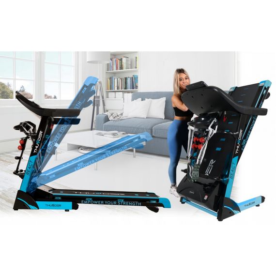 Бігова доріжка THUNDER React-DS Black | Зображення 8