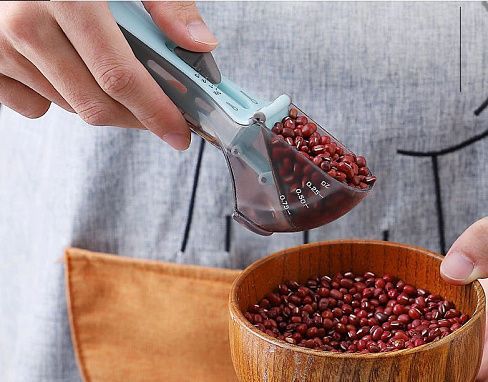 Регулируемые мерные ложки Набор из 2 шт Adjustable measuring spoon | Зображення 3