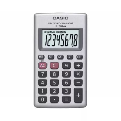 Калькулятор Casio HL-820VA-W-EP, серебряный (CALC-CAS-HL-820VA-W)