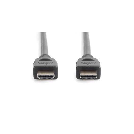 Кабель мультимедийный HDMI to HDMI 5.0m 8k UHD w/Ethernet Digitus (AK-330124-050-S) | Зображення 1