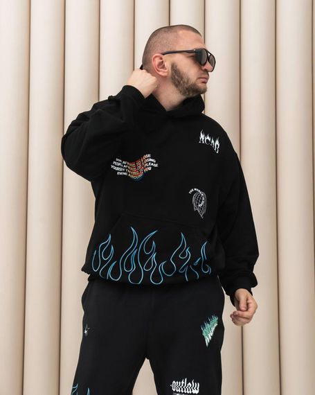 Костюм худі+штани дтф | Зображення 3