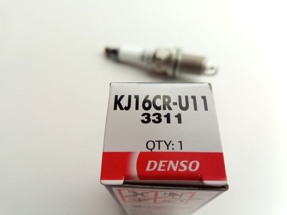 Свічка запалювання DENSO KJ16CRU11/3311 Hyundai/KIA ОДНА ШТУКА | Зображення 2