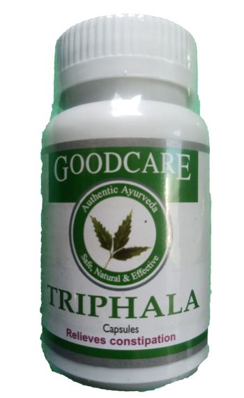 Трифала, 60 капсул,  Трифала Гуд Кейр, Triphala Coodcare, Трифала в капсуле