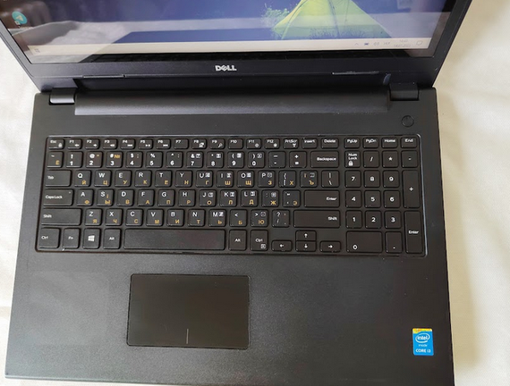Ноутбук Dell Inspiron 3542 - 15.6 HD Touch/I3 4030U/8/120  Б/У | Зображення 1