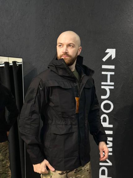 Тактична Військова куртка Чорний Tactical Series 5.0 Black | Зображення 4