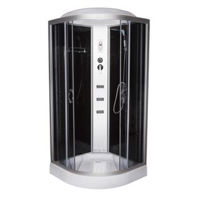 Гідромасажна кабіна 61 RC R 90х90х210 з мілким піддоном