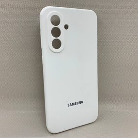 Чохол з логотипом для Samsung Galaxy A36 | Протиударний | Soft Touch | Білий