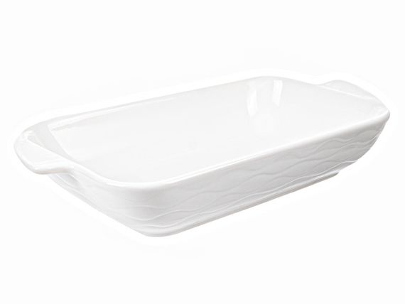Керамическое блюдо для запекания Wave Baker 28х15х5 см | Зображення 1