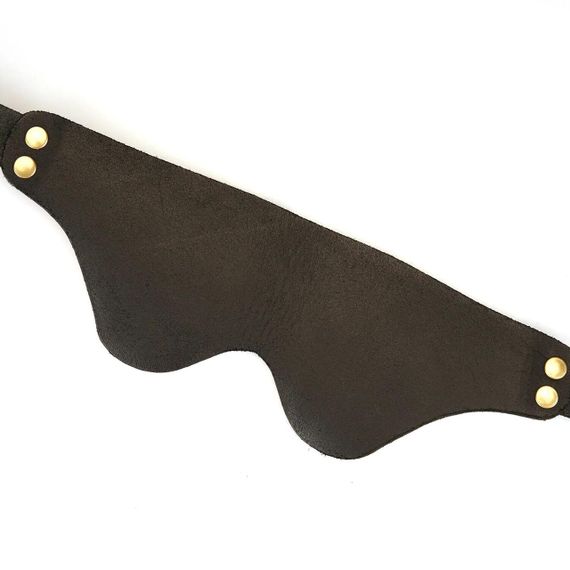 Кожаная маска на глаза Liebe Seele Samurai Blindfold sexstyle | Зображення 2