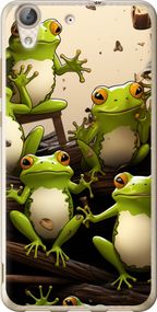 Чехол на Huawei Y6 II Жабки "5656u-338-17620"