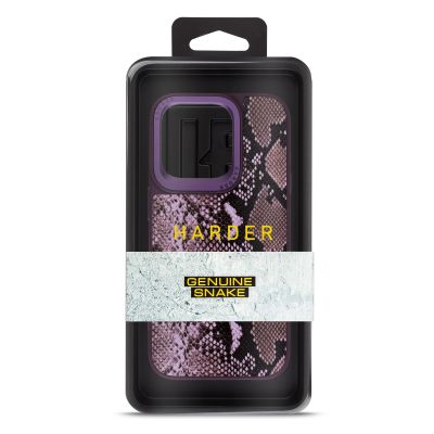 Чехол для мобильного телефона Harder Genuine Snake Apple iPhone 14 Pro Dark Purple (ARM76788) | Зображення 2