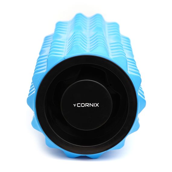 Масажний ролик Cornix EVA 33 x 14 см (валик, ролер) XR-0340 Blue | Зображення 2