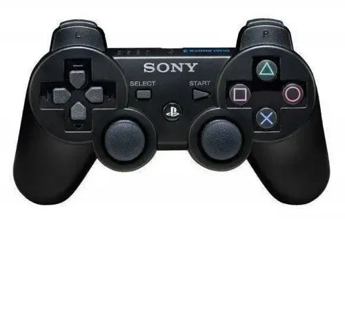 Беспроводной джойстик PS3 Doubleshok (черный) | Зображення 1