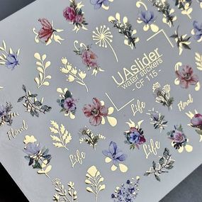 Фольгированый слайдер UAslider CF 115 на водяной основе (7x10см)