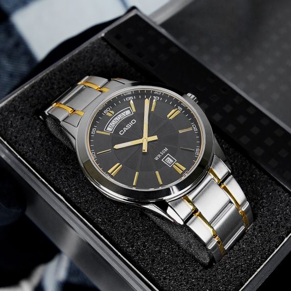 Чоловічий годинник Casio MTP-1381G-1A | Зображення 6