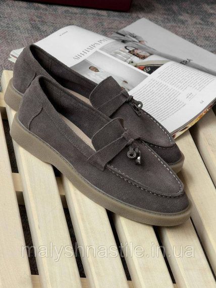 Женские лоферы seanly grey ДЛ7298 | Зображення 2