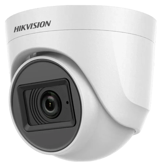 DS-2CE76H0T-ITPFS 5МП (2.8мм) з мікрофоном Turbo HD відеокамера Hikvision - Камери