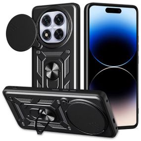 Чехол Ummi Camshield Serge Ring для Xiaomi Redmi Note 14 Pro+ Черный