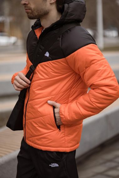 Комплект чоловічий: куртка Active TNF чорно-памарачева + штани TNF чорні.  Барсетка TNF у подарунок!  (1933623864) | Зображення 2