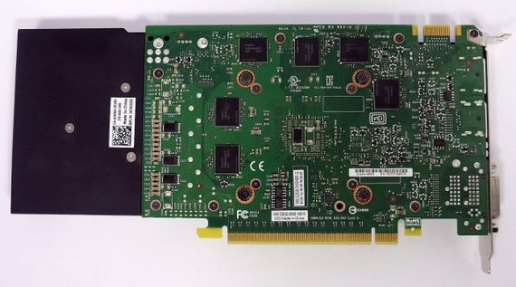 Дискретна відеокарта nVidia Quadro K4000, 3 GB GDDR5, 192-bit / DVI, DisplayPort у системний блок б/в | Зображення 3