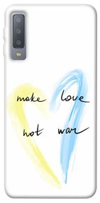 Чохол IBANAN Make love not war для Samsung A750 Galaxy A7 (2018)