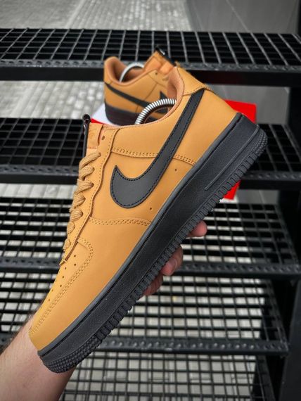 Кросівки Nike Air Force (camel, шкіра ліцензія) | Зображення 5