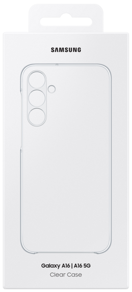 Чохол Samsung A16 Clear Case EF-QA166CTEGWW Transparent | Зображення 5