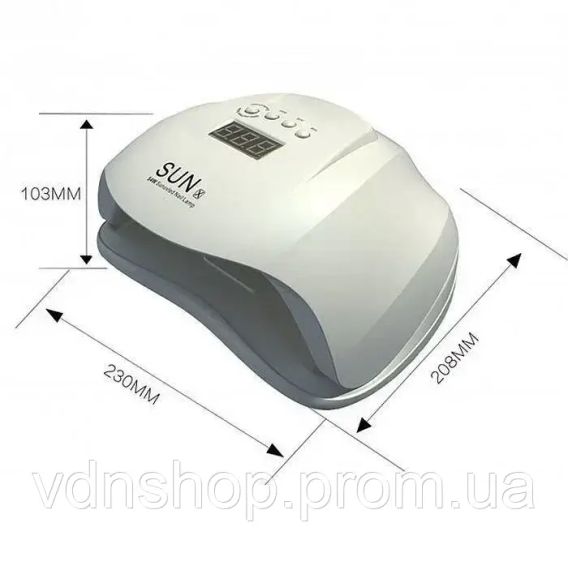 Лампа для сушіння нігтів Sun X 54W LED | Зображення 4