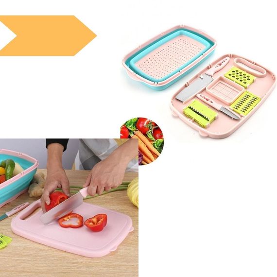 Овощерезка XPRO Multifunctionalslicer abd Planing wire slicer (WM-5) (30) розовый (MER-14204_310)