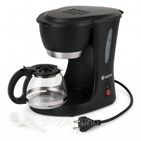 Капельная кофеварка с автоотключением Satori SCM-600-PBL 650 Вт, Небольшая кофеварка компактная XP-13
