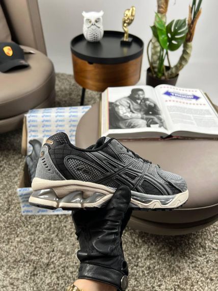 Чоловічі кросівки ASICS Gel-Nimbus 10.1 Grey Beige  весна / літо / осінь A4065 46 | Зображення 4