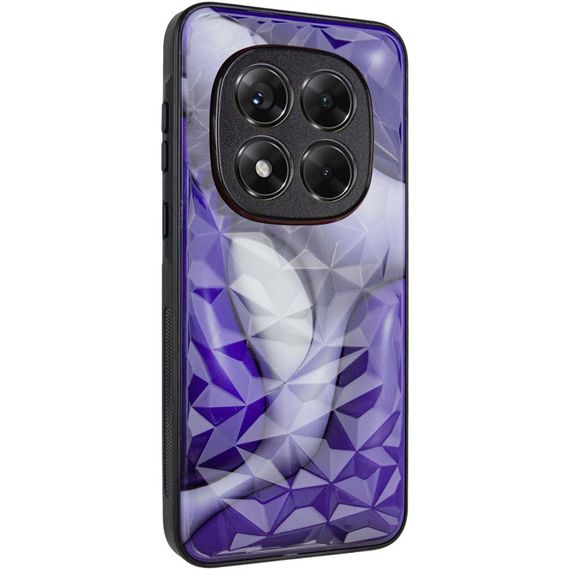 TPU+PC чехол Prisma BubbleGum для Xiaomi Redmi Note 14 Pro 4G 3D Blue