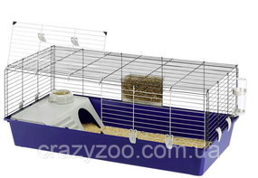 Клітка для кроликів та морських свинок Ferplast Rabbit 120 синя 118x58.5x49.5 см 57053417