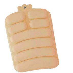 Силіконова форма для сосисок ручної роботи Silicone Sausage Maker Бежева